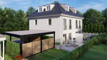 Neubau-Doppelhaushälfte mit gehobener Ausstattung in Riem - Virtualisierung Nordwesten